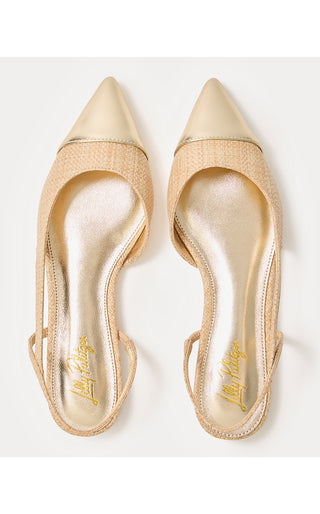 Dorsee Slingback - Natural