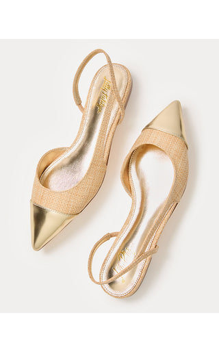 Dorsee Slingback - Natural