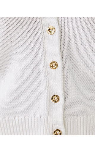 Tippery Cardigan - Resort White