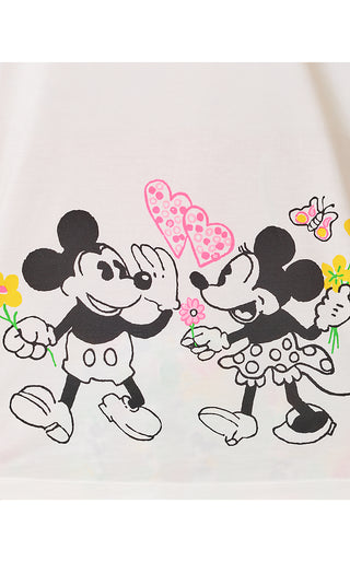 Clairmont Trimmed Knit Top - Multi Throwback Disney Graphic