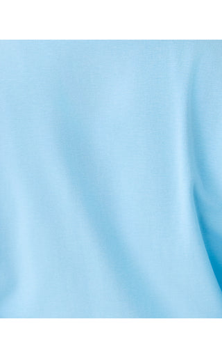 Ronson Knit Top - Bellevue Blue