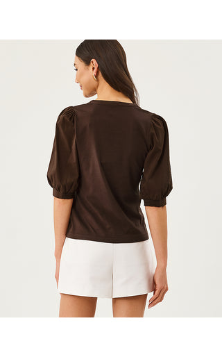 Ronson Knit Top - Coco Beach