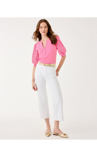 Ronson Knit Top - Confetti Pink