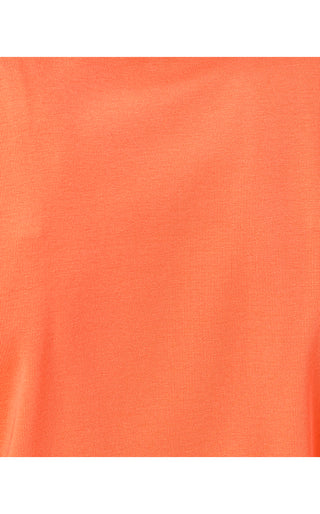 Ronson Knit Top - Sunset Orange