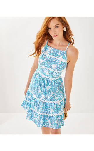 Angelynn Dress - Jacaranda Blue Simply The Zest