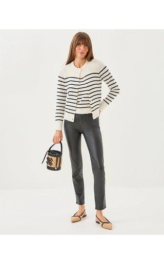 Fairley Stripe Sweater Set - Coconut Irisistable Stripe