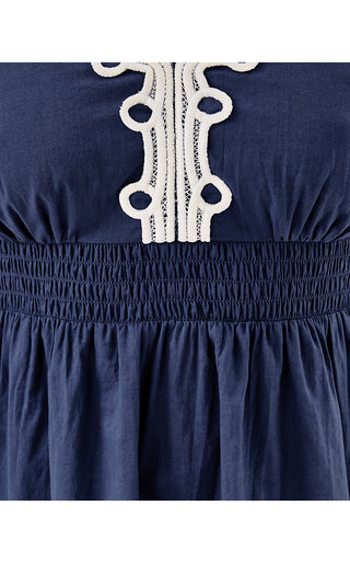 Zanna Sleeveless Top - Sapphire Pool