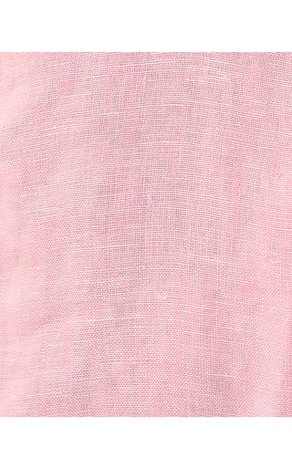 Kavalla Sleeveless Ruffle Top - Conch Shell Pink X Resort White