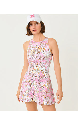 UPF 50+ Luxletic Westley Active Dress - Conch Shell Pink Wildness