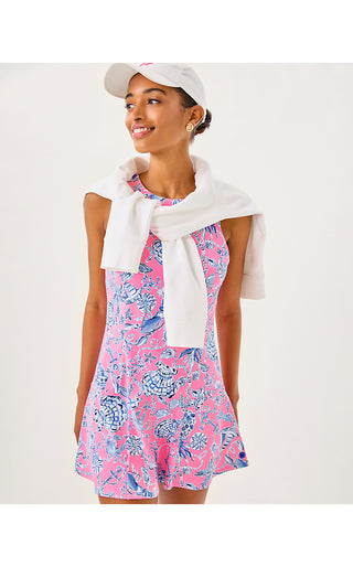 UPF 50+ Luxletic Westley Active Dress - Rousseau Pink Barefoot Beachcombers