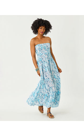 Anali Coverup - Resort White Shell Shine