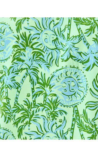 Anya Top - Cool Mint Catchin Rays Engineered Top