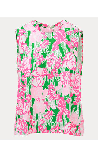 Anya Top - Putting Green Hannah Engineered