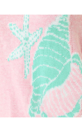 Emra Sweater Tank - Heathered Pink Muse Shell Jacquard