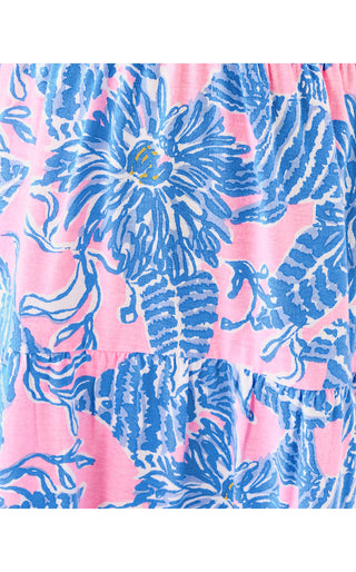 Girls Mini Riegan Maxi Dress - Conch Shell Pink Up Scale