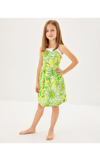 Girls Mini Cheri Dress - Limoncello Sunbelievable