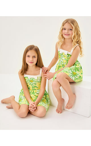 Girls Mini Cheri Dress - Limoncello Sunbelievable
