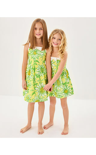 Girls Mini Cheri Dress - Limoncello Sunbelievable