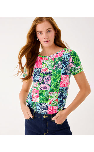 Key West Top - Multi Party Punch Patch