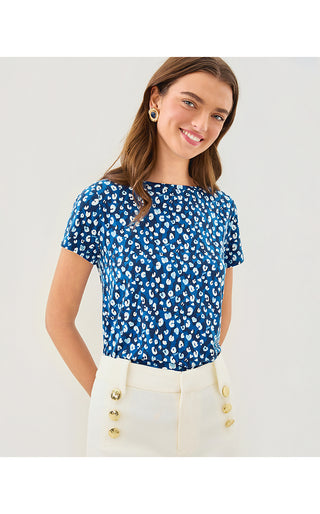 Key West Top - Starlight Navy Youre An Animal