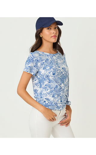 Key West Top - Starlight Navy Zoology