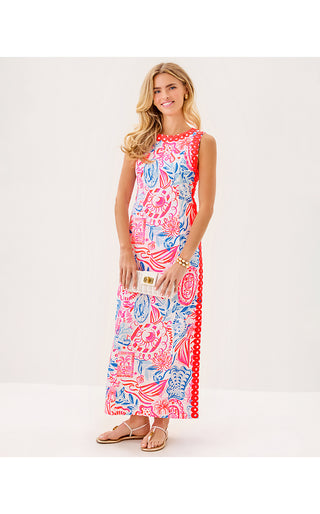 Sadie Maxi Romper - Resort White Sun Sea Sand