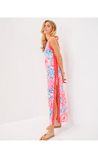 Sadie Maxi Romper - Resort White Sun Sea Sand