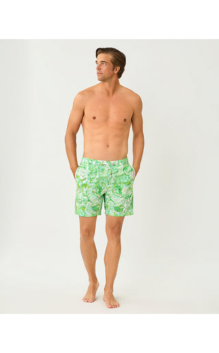 Men's Stuff Del Lago Swim Trunk - Resort White Ship To Shore