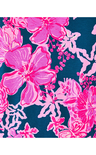 Saralyn Dress - Starlight Navy Once And Floral