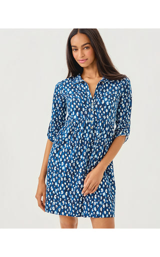 Saralyn Dress - Starlight Navy Youre An Animal