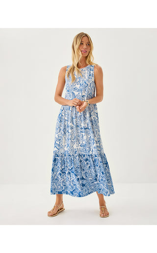 Hayleigh Midi Dress - Starlight Navy Unforgettable