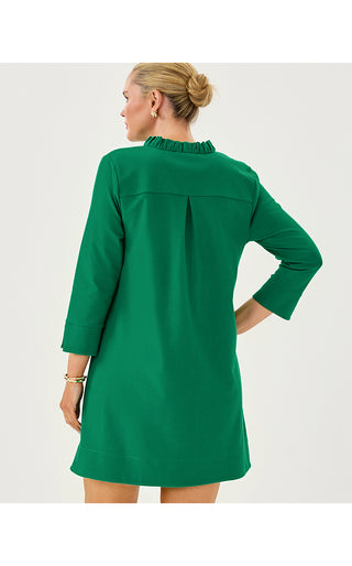 Knightley Dress - Fiddle Leaf Green