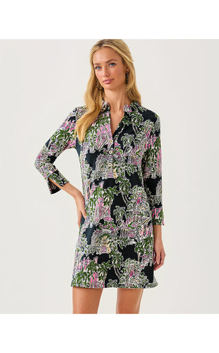 Knightley Dress - Onyx Pb Anniversary Toile