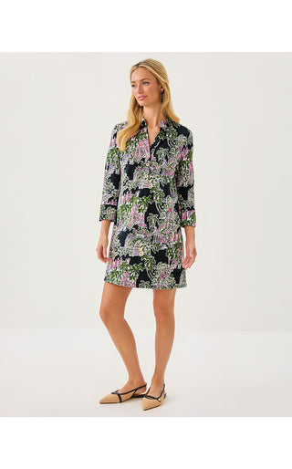 Knightley Dress - Onyx Pb Anniversary Toile