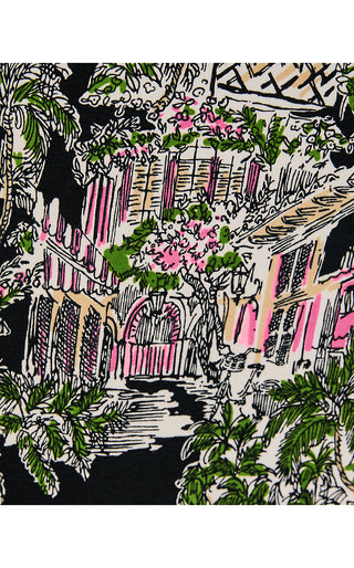 Knightley Dress - Onyx Pb Anniversary Toile