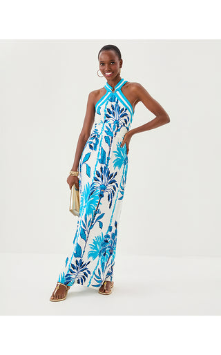 Devena Maxi Dress - Coconut Oversized Swayin In The Breeze Engineered