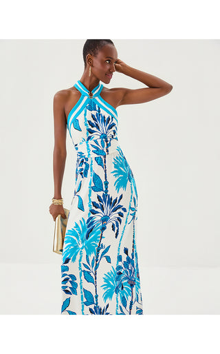 Devena Maxi Dress - Coconut Oversized Swayin In The Breeze Engineered