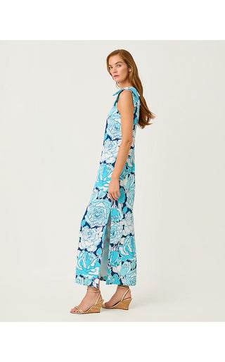 Bernice Maxi Dress - Capri Blue Rosanna