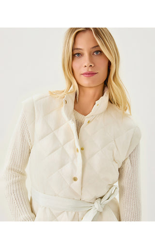 Adenna Vest - Coconut