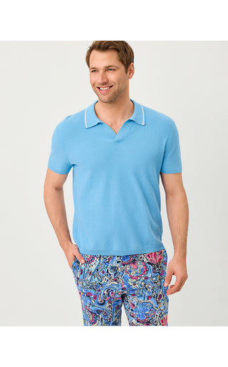 Men's Stuff Devonn Sweater - Baltic Sea