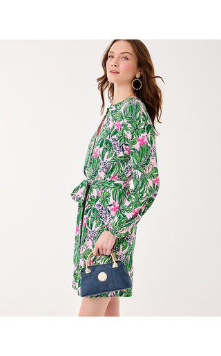 UPF 50+ Ensley Dress - Conch Shell Pink Roaring With Joy