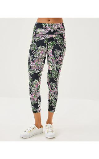 UPF 50+ Luxletic Weekender High Rise Midi Legging - Onyx Pb Anniversary Toile