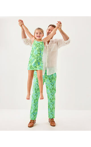 Girls Mini Shelli Dress - Cool Mint Catchin Rays