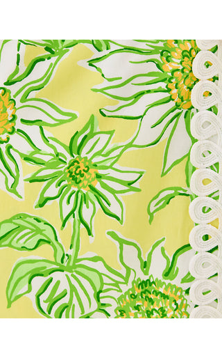 Fresia Stretch Maxi Shift Dress - Limoncello Sunbelievable