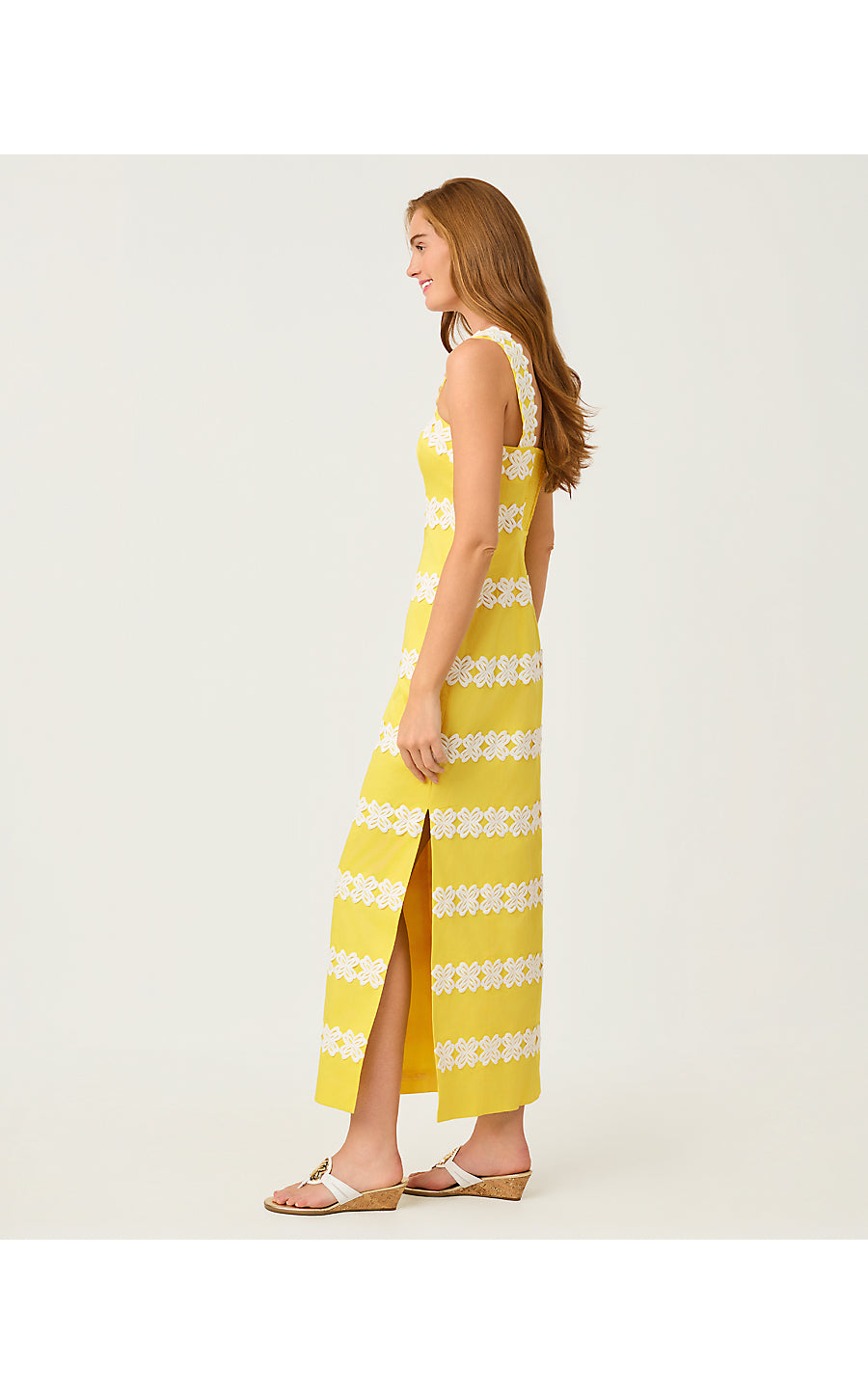 Lilly Pulitzer Davis Maxi Dress - Estelle Yellow Lilly Pulitzer Davis Maxi Dress - Estelle Yellow