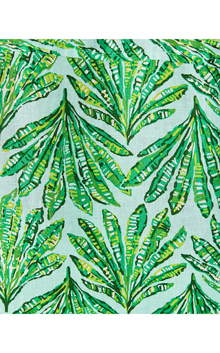 Sea View Linen Button Down Top - Kitts Green Shady Babe