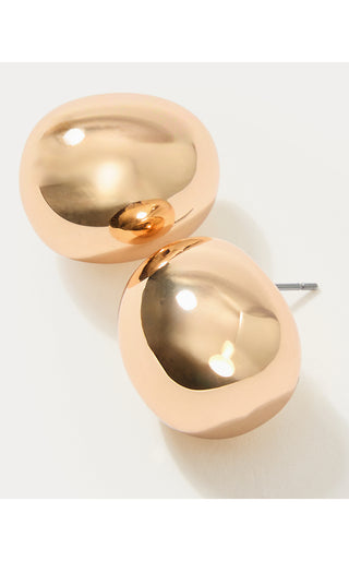 Irisistable Earrings - Gold Metallic