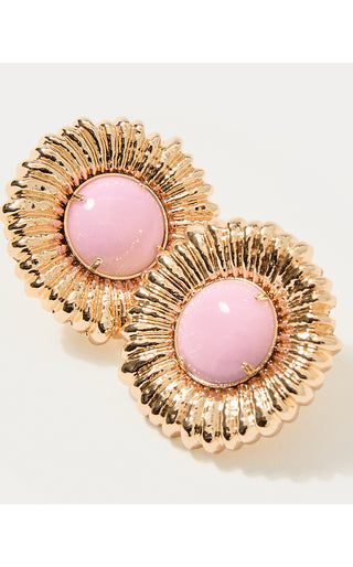 One Final Fling Stud Earrings - Pink Bliss