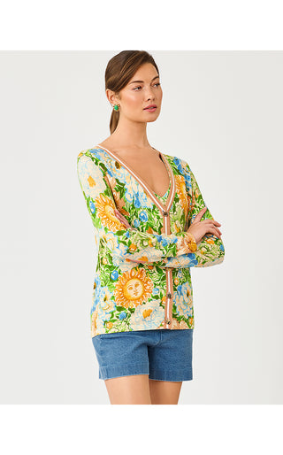 Pollyanne Cardigan - Rutabaga Sympeony