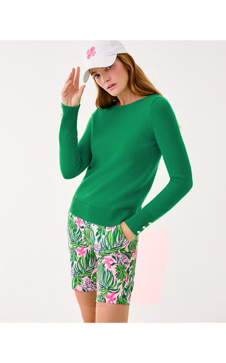 Lola Sweater - Bamboo Green